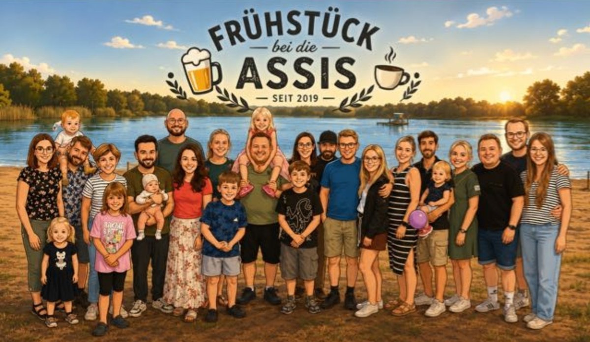 Frühstück bei die Assis